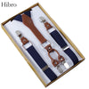 4 buckle Mens Suspenders Men Braces Supports Suspenders Elastic Adjustable Pants Suspenders Mens Clothing