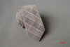 Casual Cotton Plaid & Striped Mens Ties for Men 6CM Narrow Wedding Business Necktie Fresh Neck Tie Neckwear