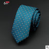 Mens Ties Dot Neckties Jacquard 6cm Slim Tie Business Tie For Men