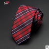 Mens Ties Dot Neckties Jacquard 6cm Slim Tie Business Tie For Men