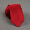 Polyester Skinny Necktie Ties For Men Wedding Suit Slim Necktie Classic Solid Color Tie Casual Candy Color 6cm Tie