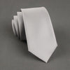Polyester Skinny Necktie Ties For Men Wedding Suit Slim Necktie Classic Solid Color Tie Casual Candy Color 6cm Tie