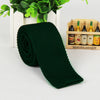 5.5 cm knit tie skinny knitted necktie narrow slim gravatas mens wool ties knitting tape yarn designers