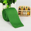 5.5 cm knit tie skinny knitted necktie narrow slim gravatas mens wool ties knitting tape yarn designers