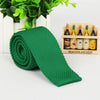 5.5 cm knit tie skinny knitted necktie narrow slim gravatas mens wool ties knitting tape yarn designers