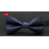 tuxedo bow tie men red and black tartan groom groomsmen wedding party colorful striped butterfly