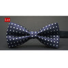 tuxedo bow tie men red and black tartan groom groomsmen wedding party colorful striped butterfly