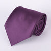 Necktie Groom Gentleman Ties Men Wedding Party Formal Solid Silk Slim Arrow Tie
