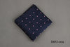Mantieqingway Polka Dots Striped Handkerchief Wedding Polyester Printed Hanky Men's Fashion Business Pocket Square Towel 23*23CM
