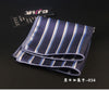 New Striped Pocket Square Gentlemen Style Floral & Paisley Handkerchief for Men Suit Pocket Wedding Square Hanky Chest Towel