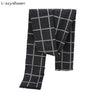 Fashion design men women scarf luxury brand high quality neckerchief Winter Warm Soft Fringe Tassel Shawl Wrap unisex scarves