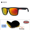 Highly Recommended KDEAM Mirror Polarized Sunglasses Men Surfing Sport Sun Glasses Women UV gafas de sol With Peanut Case KD156