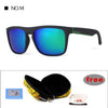 Highly Recommended KDEAM Mirror Polarized Sunglasses Men Surfing Sport Sun Glasses Women UV gafas de sol With Peanut Case KD156