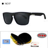 Highly Recommended KDEAM Mirror Polarized Sunglasses Men Surfing Sport Sun Glasses Women UV gafas de sol With Peanut Case KD156