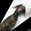 100% Silk Men Tie 8cm Plaid Paisley Neck Ties for Men Necktie Classic Wear Business Wedding Tie Party