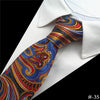100% Silk Men Tie 8cm Plaid Paisley Neck Ties for Men Necktie Classic Wear Business Wedding Tie Party