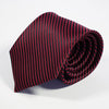 Necktie High Quality 8cm Men's ties for suit business wedding Casual Black Red