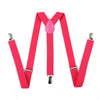 Braces Men Suspenders Jeans Pants Trouser with Clip-on Braces Elastic Suspenders Black White Clothing Accessories