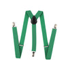 Braces Men Suspenders Jeans Pants Trouser with Clip-on Braces Elastic Suspenders Black White Clothing Accessories