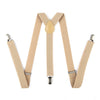 Braces Men Suspenders Jeans Pants Trouser with Clip-on Braces Elastic Suspenders Black White Clothing Accessories