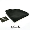 Fashion Men Polyester Striped Pocket Square Hankerchief Hanky Plain Solid Color Wedding Party accessories