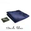 Fashion Men Polyester Striped Pocket Square Hankerchief Hanky Plain Solid Color Wedding Party accessories