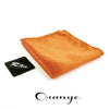 Fashion Men Polyester Striped Pocket Square Hankerchief Hanky Plain Solid Color Wedding Party accessories