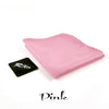 Fashion Men Polyester Striped Pocket Square Hankerchief Hanky Plain Solid Color Wedding Party accessories