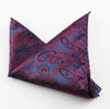 Paisley Silk Handkerchiefs Woven Animal Pattern Hanky Men's Business Casual Square Pockets Handkerchief Wedding Hankies