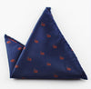 Paisley Silk Handkerchiefs Woven Animal Pattern Hanky Men's Business Casual Square Pockets Handkerchief Wedding Hankies