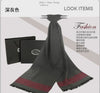 cachecol classic design winter scarf long Warm Cashmere Scarf Men Scarves Gifts For Men Business Casual Men Shawl foulard