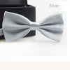 Bow Ties For Men Bowtie Tuxedo Classic Solid Color Wedding Party Red Black White Green