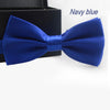 Bow Ties For Men Bowtie Tuxedo Classic Solid Color Wedding Party Red Black White Green