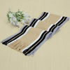 Winter designer scarf men striped cotton scarf shawl wrap knit cashmere bufandas Striped scarf with tassels