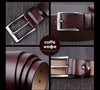 COWATHER mens cow genuine leather luxury strap male belts for men 3 colors