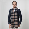 Cashmere Plaid Scarf Man Winter Brand Scarf Men Fashion Designer Shawl Bussiness Casual Scarves