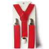 Cute Boys Clip on Suspender Y Back Child Elastic Suspenders Braces
