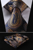 Gold Blue Floral 3.4