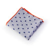 Men's Suits Cotton Handkerchiefs Woven Floral Printing Pocket Square Hankies Men's Business Casual Square Pockets Hanky