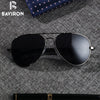 BAVIRON Teardrop Driving sunglasses Men Aluminum Polarized Sunglasses Classic Aviators Glasses Male Top Eyewear UV400 Gafas 8026