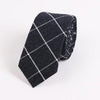 Mantieqingway Men's Suit Tie Classic Men's Plaid Necktie Formal Wear Business Bowknots Ties Male Cotton Skinny Slim Ties Cravat