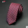Mens Ties Dot Striped Neckties Slim Tie Classic Business Casual Green Tie For Men