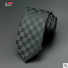 Mens Ties Dot Striped Neckties Slim Tie Classic Business Casual Green Tie For Men