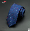 Mens Ties Dot Striped Neckties Slim Tie Classic Business Casual Green Tie For Men
