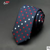 Mens Ties Dot Striped Neckties Slim Tie Classic Business Casual Green Tie For Men