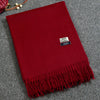 Fashion ac Studios Scarves Male Imitation cashmere Winter Scarf Women burderry Pashmina Solid Poncho Luxury Brand Warm Wrap a304