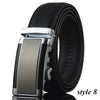 COWATHER Men cow genuine leather belts for men two colors high quality Automatic Extra large