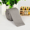 5.5 cm knit tie skinny knitted necktie narrow slim gravatas mens wool ties knitting tape yarn designers