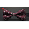 tuxedo bow tie men red and black tartan groom groomsmen wedding party colorful striped butterfly