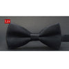 tuxedo bow tie men red and black tartan groom groomsmen wedding party colorful striped butterfly